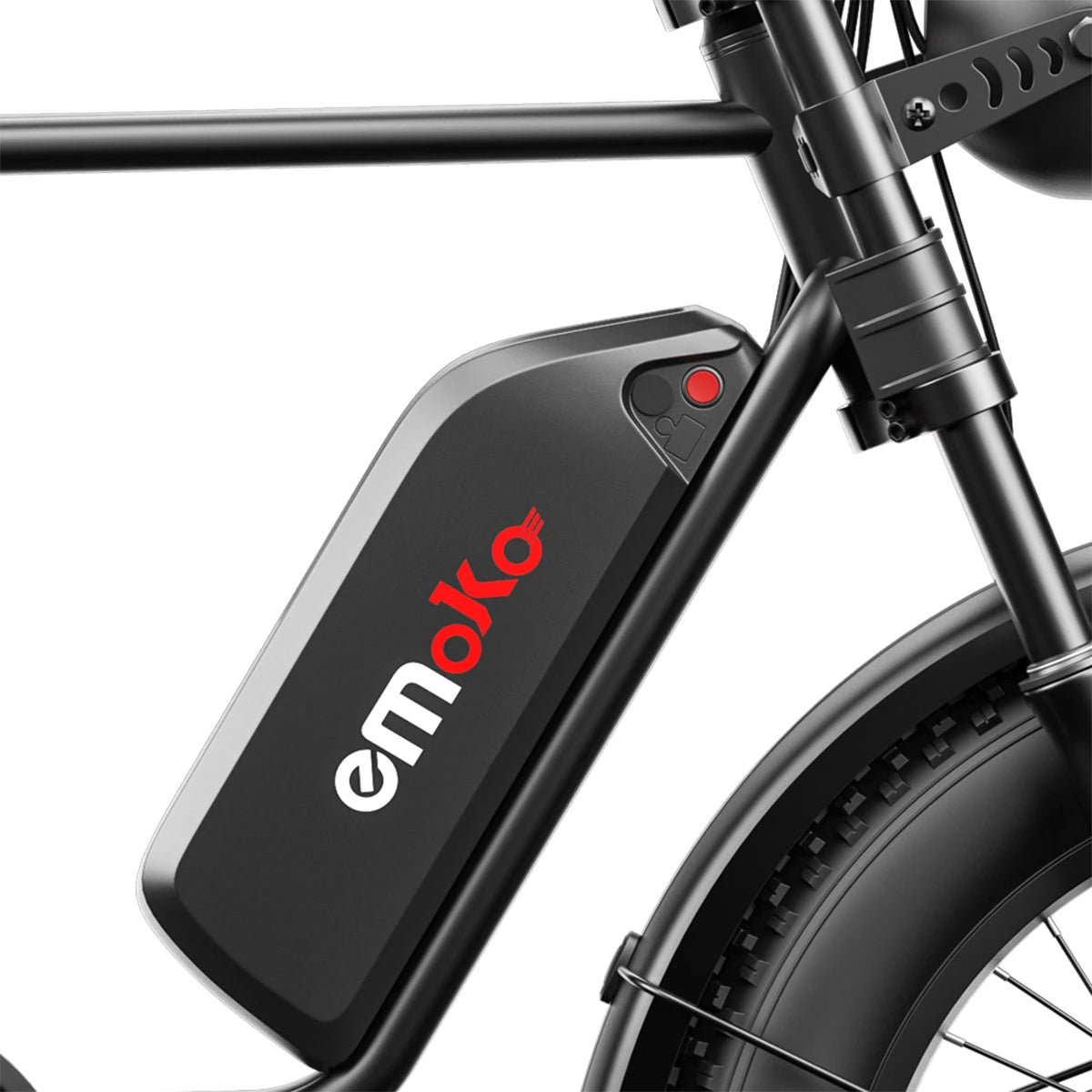 Powerful C91 48V 17.5Ah 1000W Electric Bicycle - 50-70KM Range, 150KG Load Capacity, 20" x 4" Tires