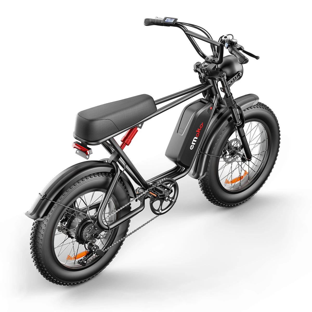 Powerful C91 48V 17.5Ah 1000W Electric Bicycle - 50-70KM Range, 150KG Load Capacity, 20" x 4" Tires