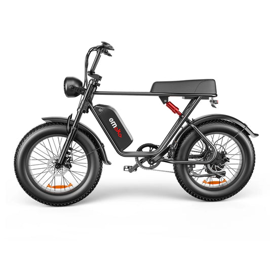 Powerful C91 48V 17.5Ah 1000W Electric Bicycle - 50-70KM Range, 150KG Load Capacity, 20" x 4" Tires