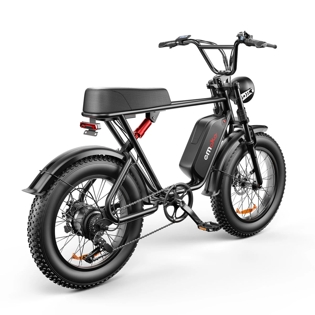 Powerful C91 48V 17.5Ah 1000W Electric Bicycle - 50-70KM Range, 150KG Load Capacity, 20" x 4" Tires