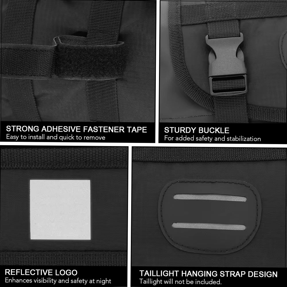 Large Capacity Waterproof Bike Handlebar Bag Front Bicycle Dry Pack Cycle Front Storage Bag for Road Bike MTB Mountain Bike